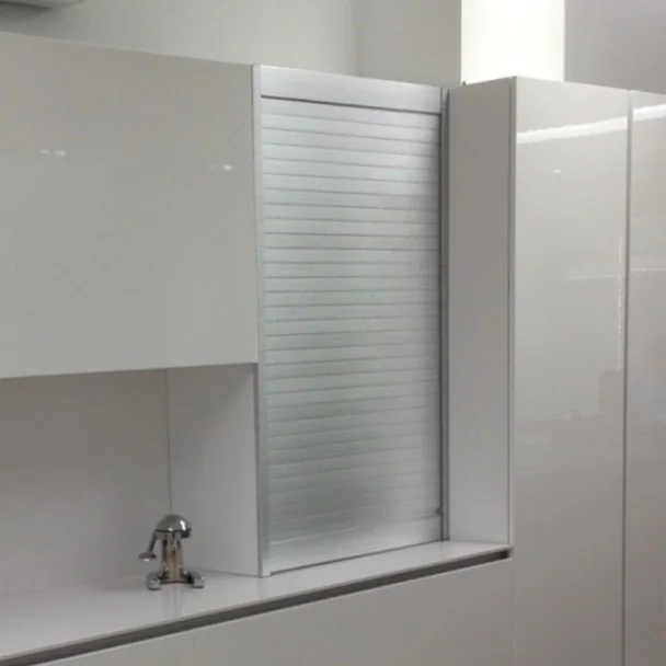 Kit Persiana Alumínio Inox para Móveis de Cozinha