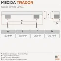 Atirador 4088E Cromado Mate Cozinha