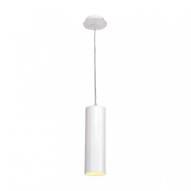 Lâmpada Smile Tubular em Alumínio Branco para o Teto E27 60W