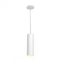 Lâmpada Smile Tubular em Alumínio Branco para o Teto E27 60W