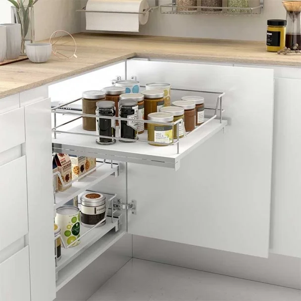 Cesto Multiuso Extraível Cozinha Linha Compact