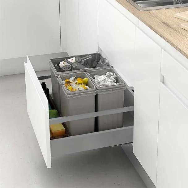 Cubos Reciclagem de Lixo para Gaveta Mod. J