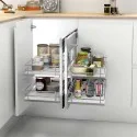 Extraível Canto Articulado Compact Cromado