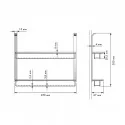 Suporte porta-condimentos para Cozinha