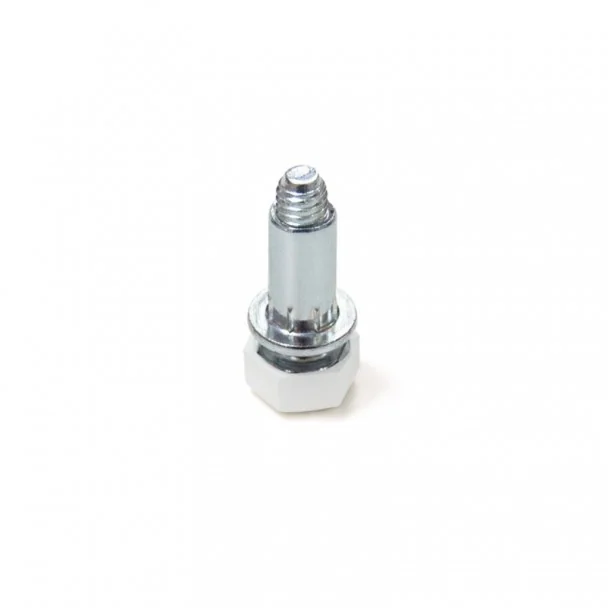 Pé Nivelador Armário com Base Sextavada M6 com Porca