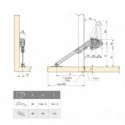 Compasses para Móveis com Portas Basculantes 20-70 N kg x cm