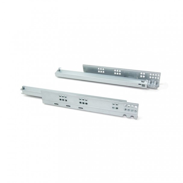 Jogo de Guias Ocultas Gaveta Slippe Emuca Extração Total Push