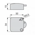 Interruptor Automático para Portas de Armários