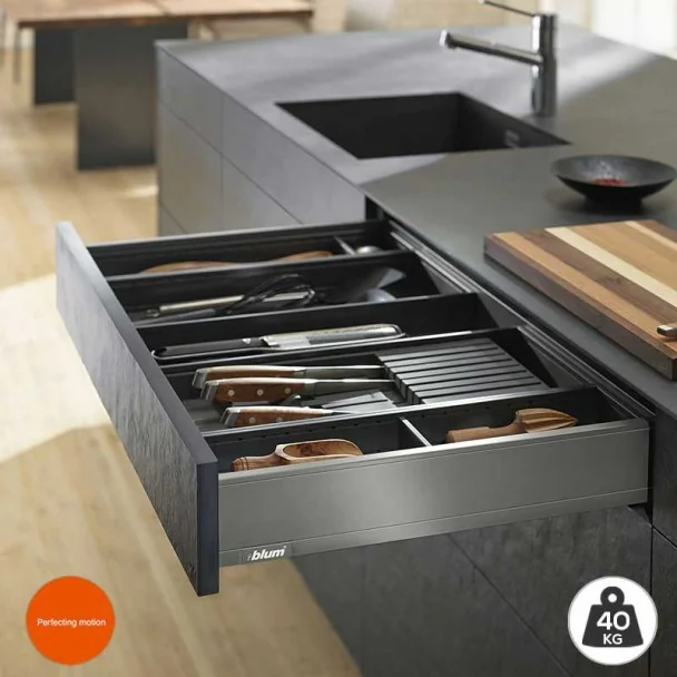 Gaveta Cinza 40 kg Legrabox Pure M