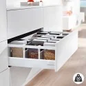Extensão Branco 30 kg Blum Tandembox Antaro D para Cozinha