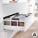 Extensão Branco 65 kg Blum Tandembox Antaro D para Cozinha