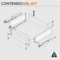 Extensão de Cinza 70 kg Legrabox Pure C