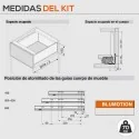 Extensão de Cinza 70 kg Legrabox Pure C