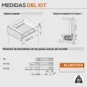 Extensão de Cinza 40 kg Legrabox Free C