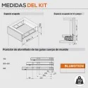 Extensão de Cinza 70 kg Legrabox Free C