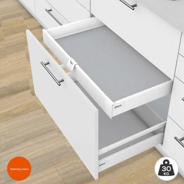 Gaveta Interior Branco 30 kg Tandembox Antaro M para cozinha