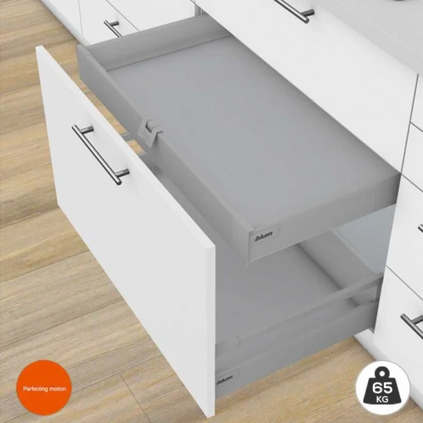 Gaveta Interna Cinza 65 kg Tandembox Antaro M para cozinha