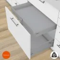Gaveta Interna Cinza 65 kg Tandembox Antaro M para cozinha