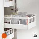 Extensão Interior Branco 30 kg Tandembox Antaro D para Cozinha