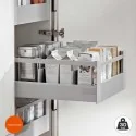 Extensão Interior Cinza 30 kg Tandembox Antaro D para Cozinha