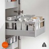 Extensão Interior Cinza 30 kg Tandembox Antaro D para cozinha