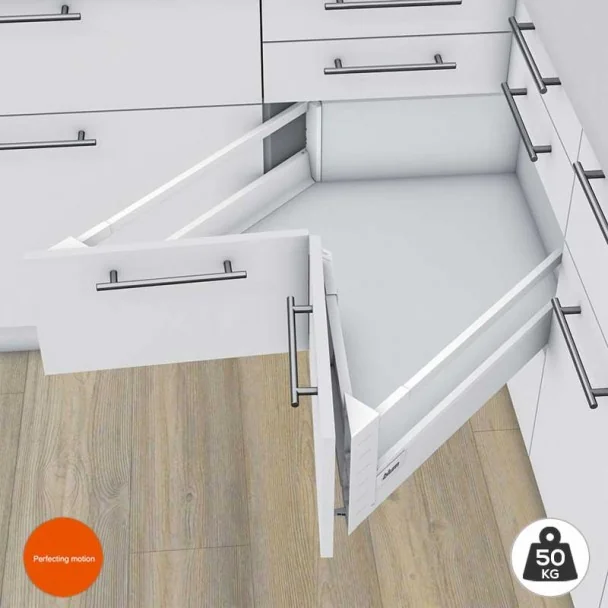 Extensão SPACE-CORNER 65 kg Antaro D para Armário de Canto Cozinha
