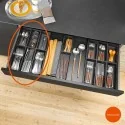Cubertero AMBIA-LINE de aço para Gaveta de Cozinha LEGRABOX
