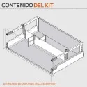 Kit Organizador PARA ORGA-LINE para Extensões de Cozinha