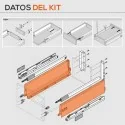 Perfis e Tampas para Gavetas e Extensões Tandembox Antaro 