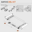 Estabilizador Frontal TIP-ON para Gavetas e Extensões Antaro