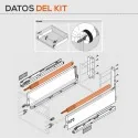 Guardacuerpo Longitudinal para Extensões Tandembox Antaro
