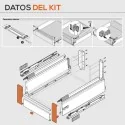 Adaptador Frontal para Extensão Interior Tandembox Antaro