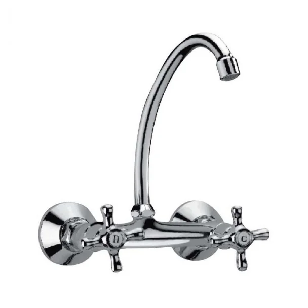 Torneira de Parede Classic Cromo para Cozinha