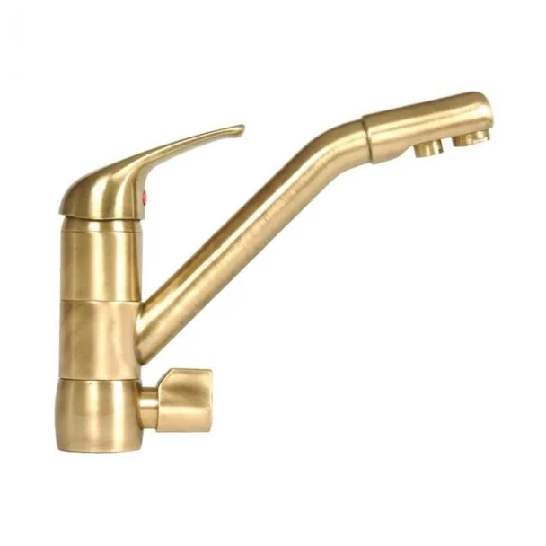 Torneira Osmose Bica de Baixo Bronze para Cozinha