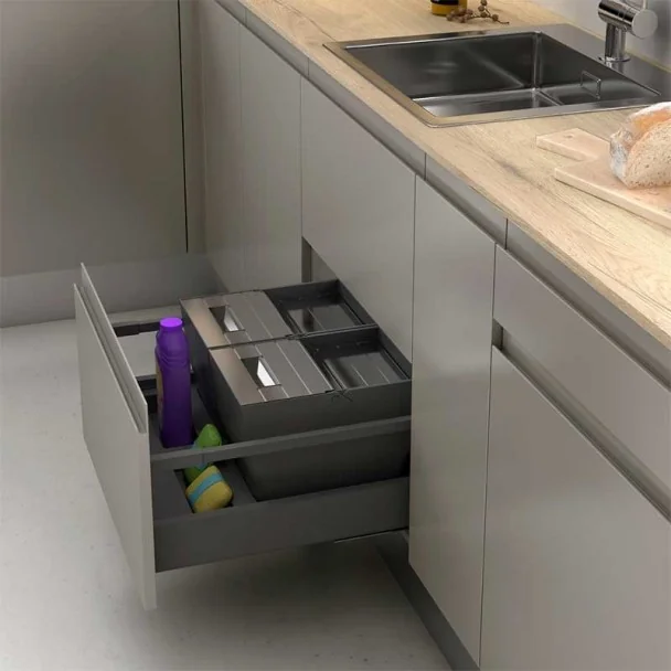 Cubos Reciclagem de Lixo para Gaveta de Cozinha | Menage Confort