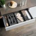 Suporte de Talheres Modular Universal para Cozinha
