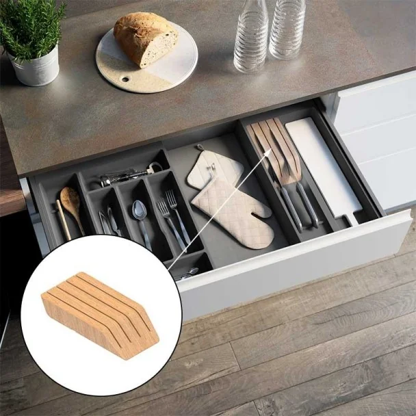 Suporte para Facas Porta-Talheres Modular | Menage Confort