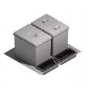 Cubos Reciclagem de Lixo para Gaveta Mod. I