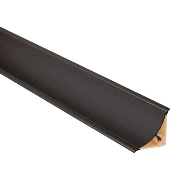 Topete Isolação Côncavo Preto para Bancada