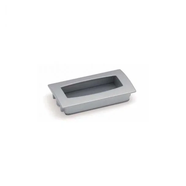 Puxador de Zamak Metalizado Cromado Mate 2448