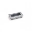 Puxador de Zamak Metalizado Cromado Mate 2448