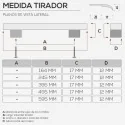 Puxador de Alumínio Anodizado 2457