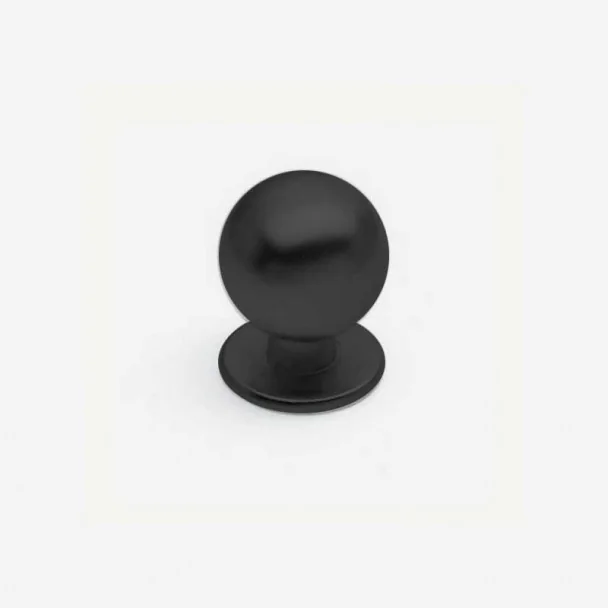 Maçaneta de Zamak Preto Fosco 3441