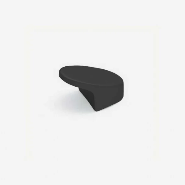 Maçaneta de Zamak Preto Fosco 3492
