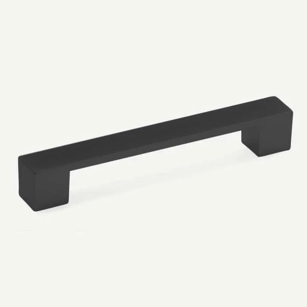 Puxador de Zamak Preto Fosco 4703