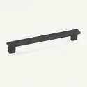Puxador de Zamak Preto Fosco 4744