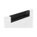 Puxador de Zamak Preto Fosco 4036E