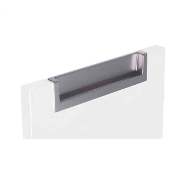 Puxador de Zamak Metalizado Cromado Mate 4036E