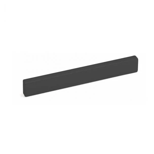 Puxador de Zamak Preto Fosco 2423