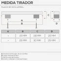 Maçaneta de Aço Inoxidável 7236
